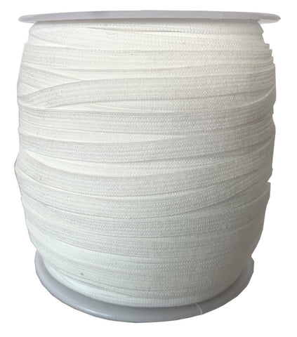 1/4" Elastic White - 100 yards