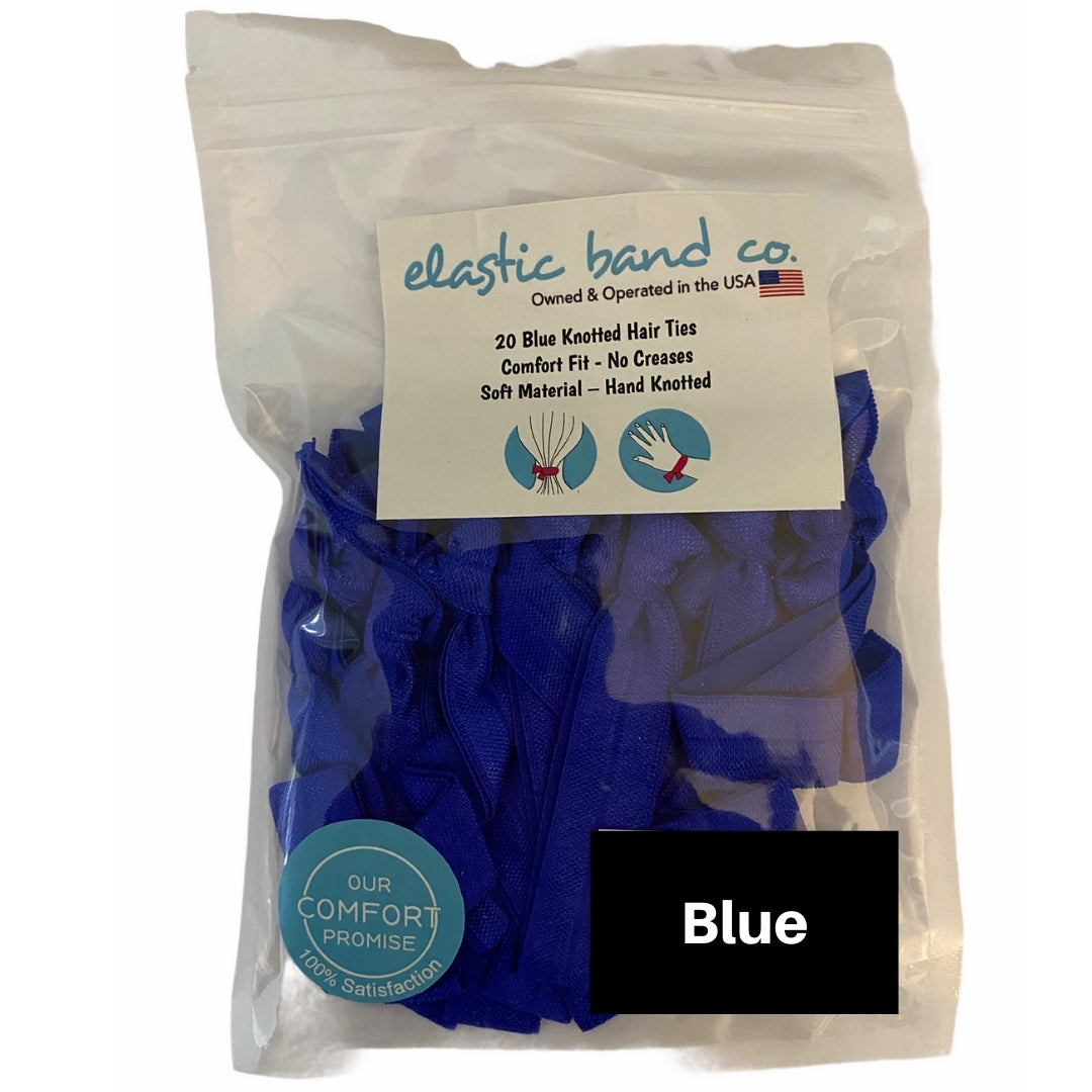 Solid Hair Tie Packs - Elastic Band Co.