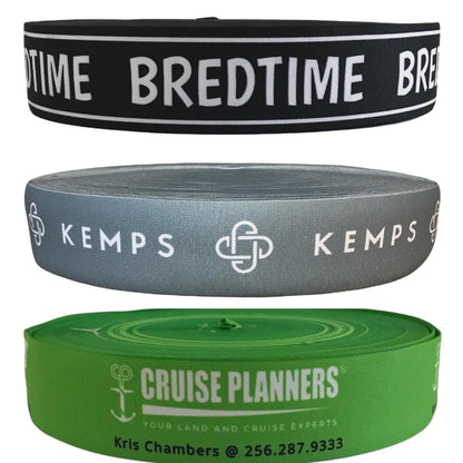 Custom Printed Garment Elastic - Elastic Band Co.
