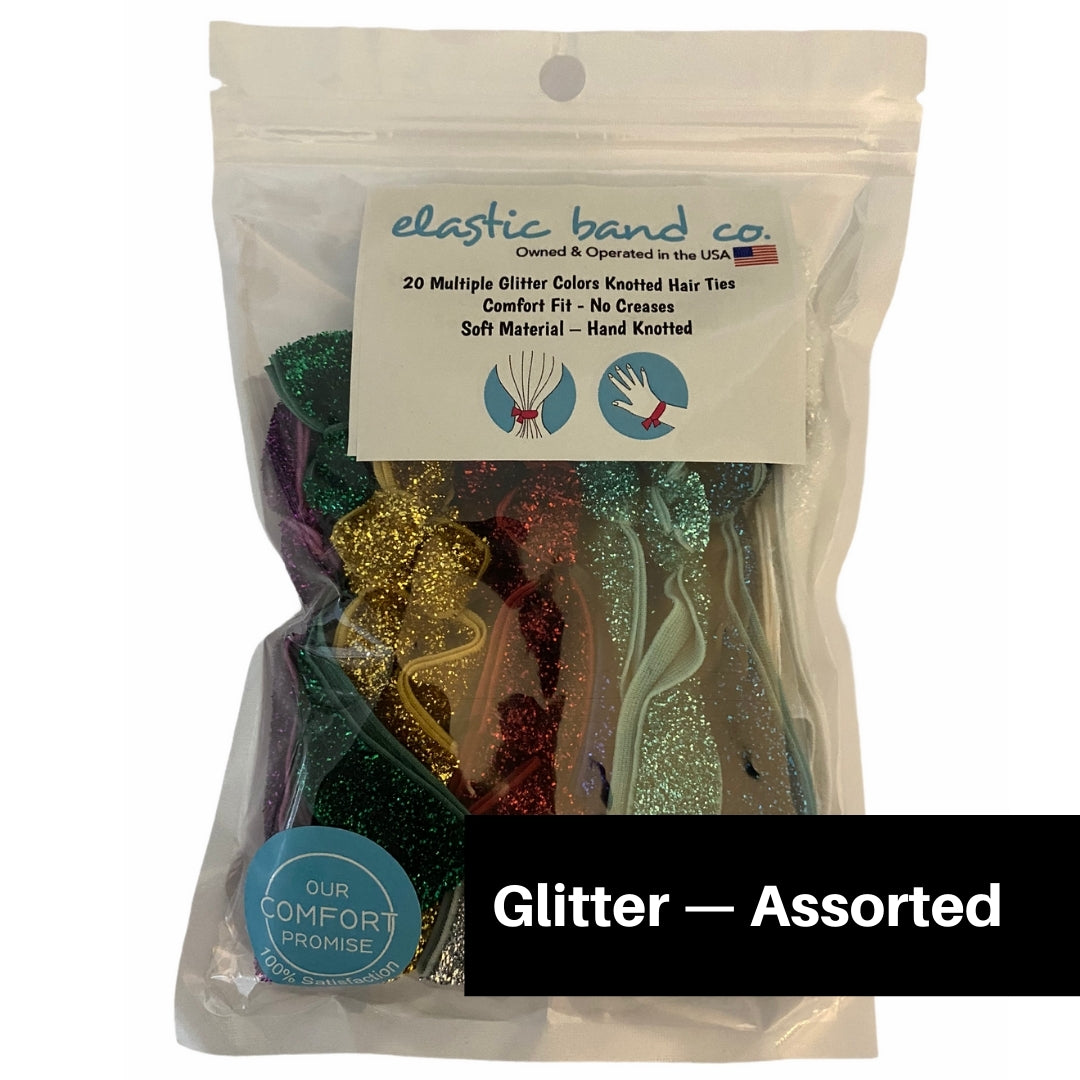 Solid Hair Tie Packs - Elastic Band Co.