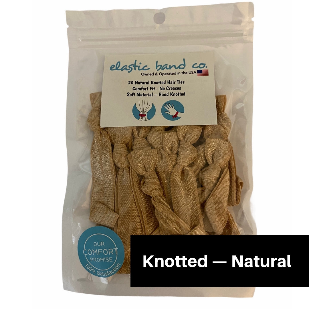 Solid Hair Tie Packs - Elastic Band Co.