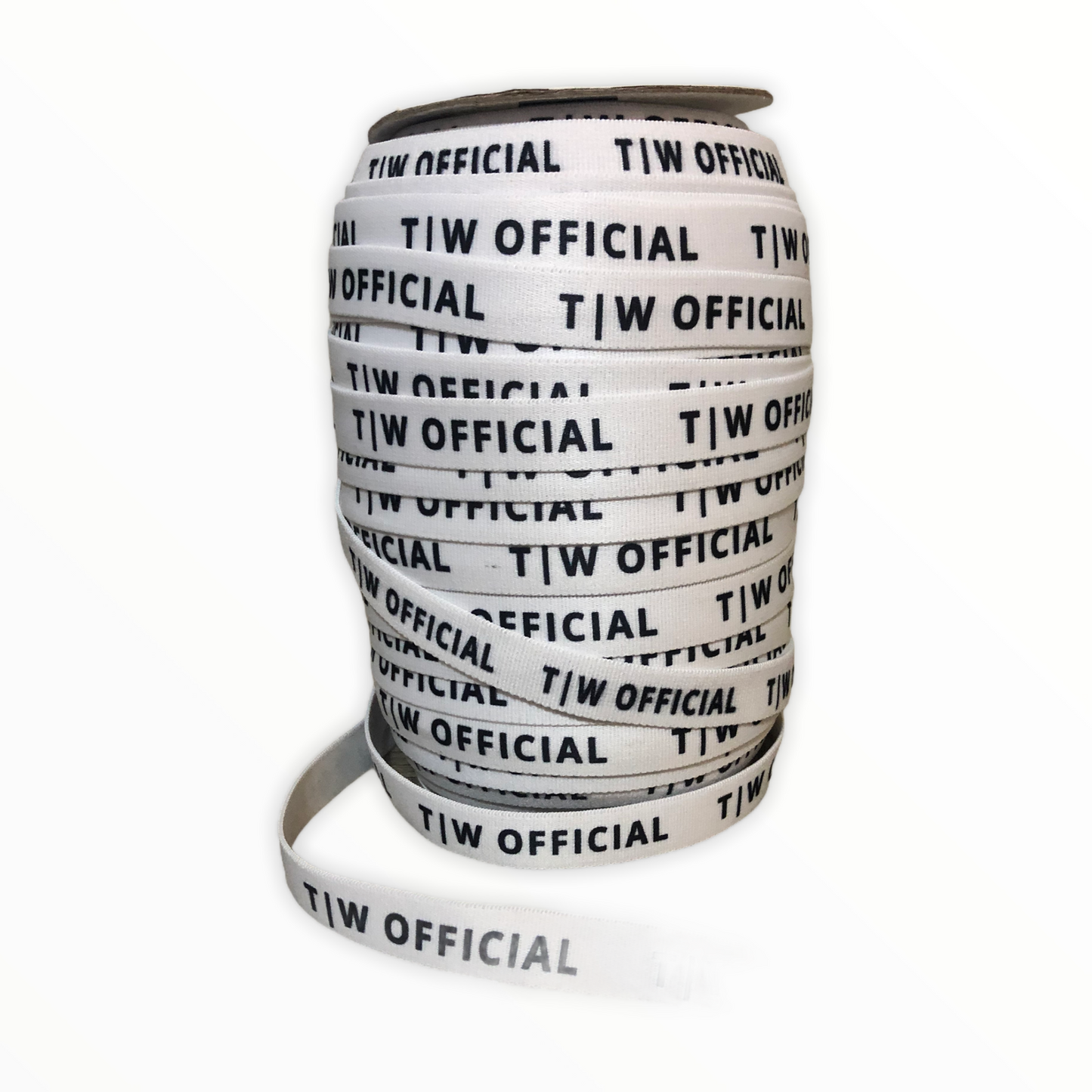 Custom Printed Fold Over Elastic by the Roll - Elastic Band Co.