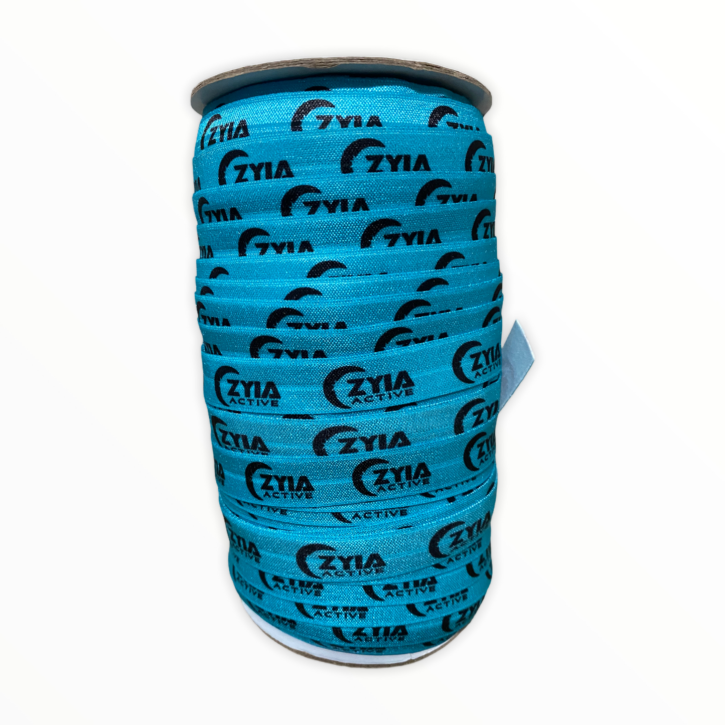 Custom Printed Fold Over Elastic by the Roll - Elastic Band Co.