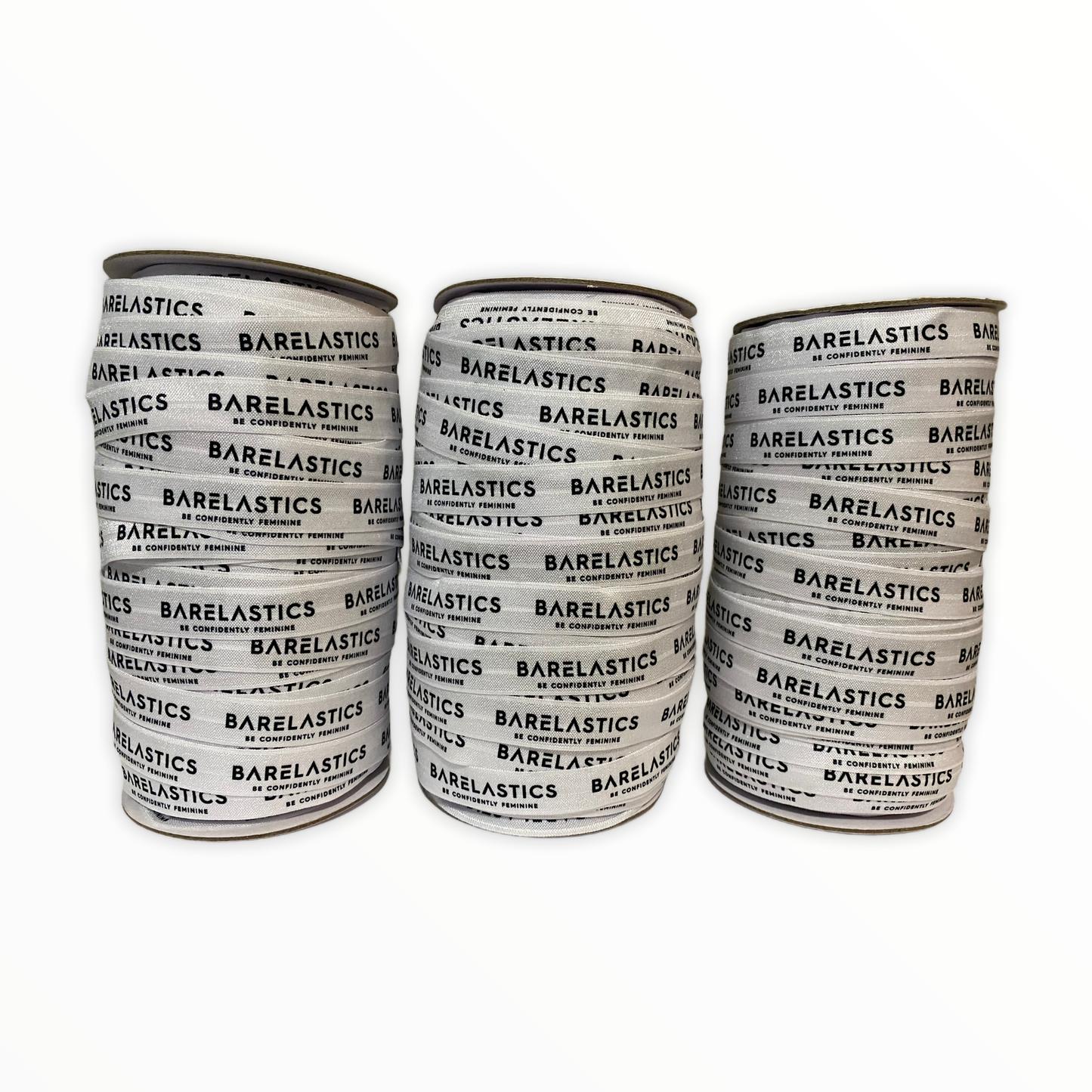 Custom Printed Fold Over Elastic by the Roll - Elastic Band Co.